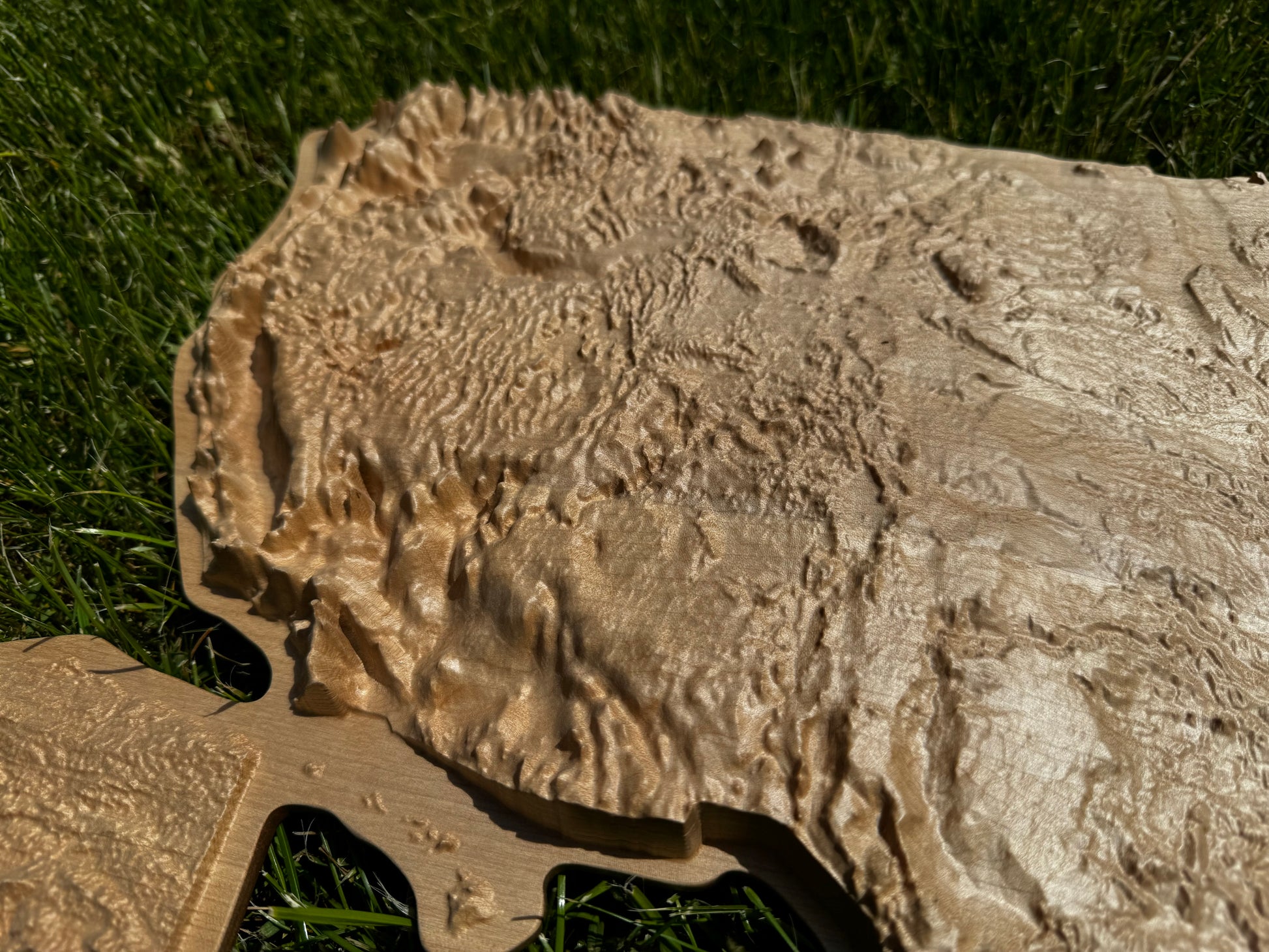 Mapa USA 3D kolor Natural, drewniana mapa podróżna, mapa topograficzna, mapa reliefowa
