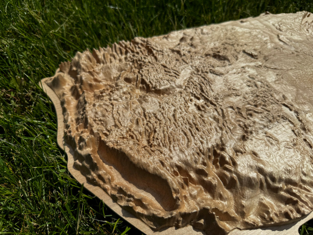 Mapa USA 3D kolor Natural, drewniana mapa podróżna, mapa topograficzna, mapa reliefowa