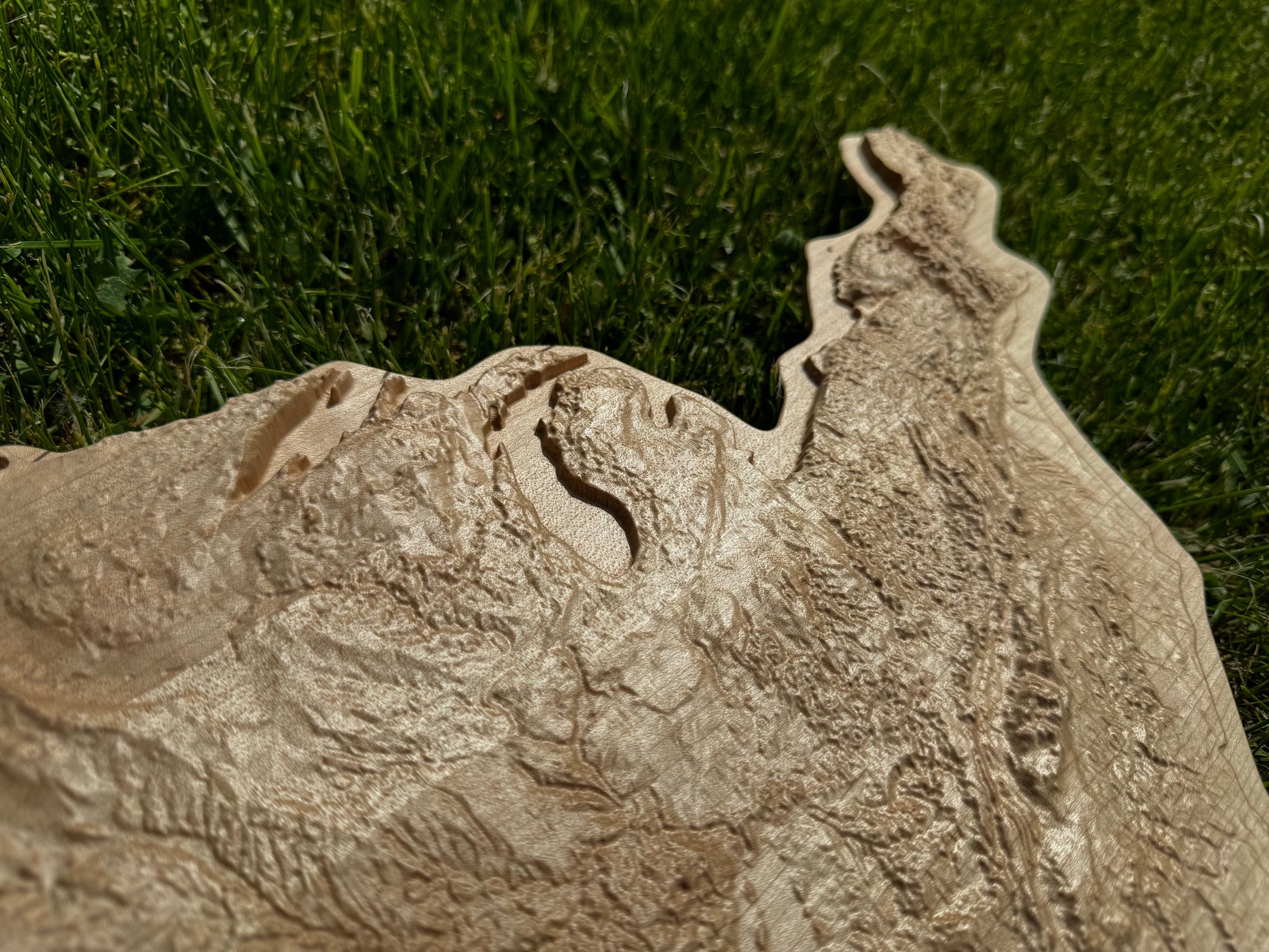 Mapa USA 3D kolor Natural, drewniana mapa podróżna, mapa topograficzna, mapa reliefowa